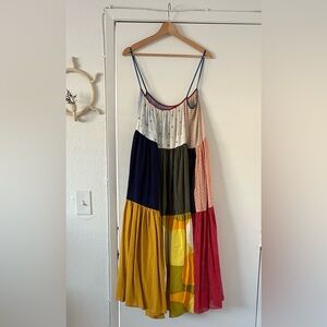 La Reunion patchwork dress